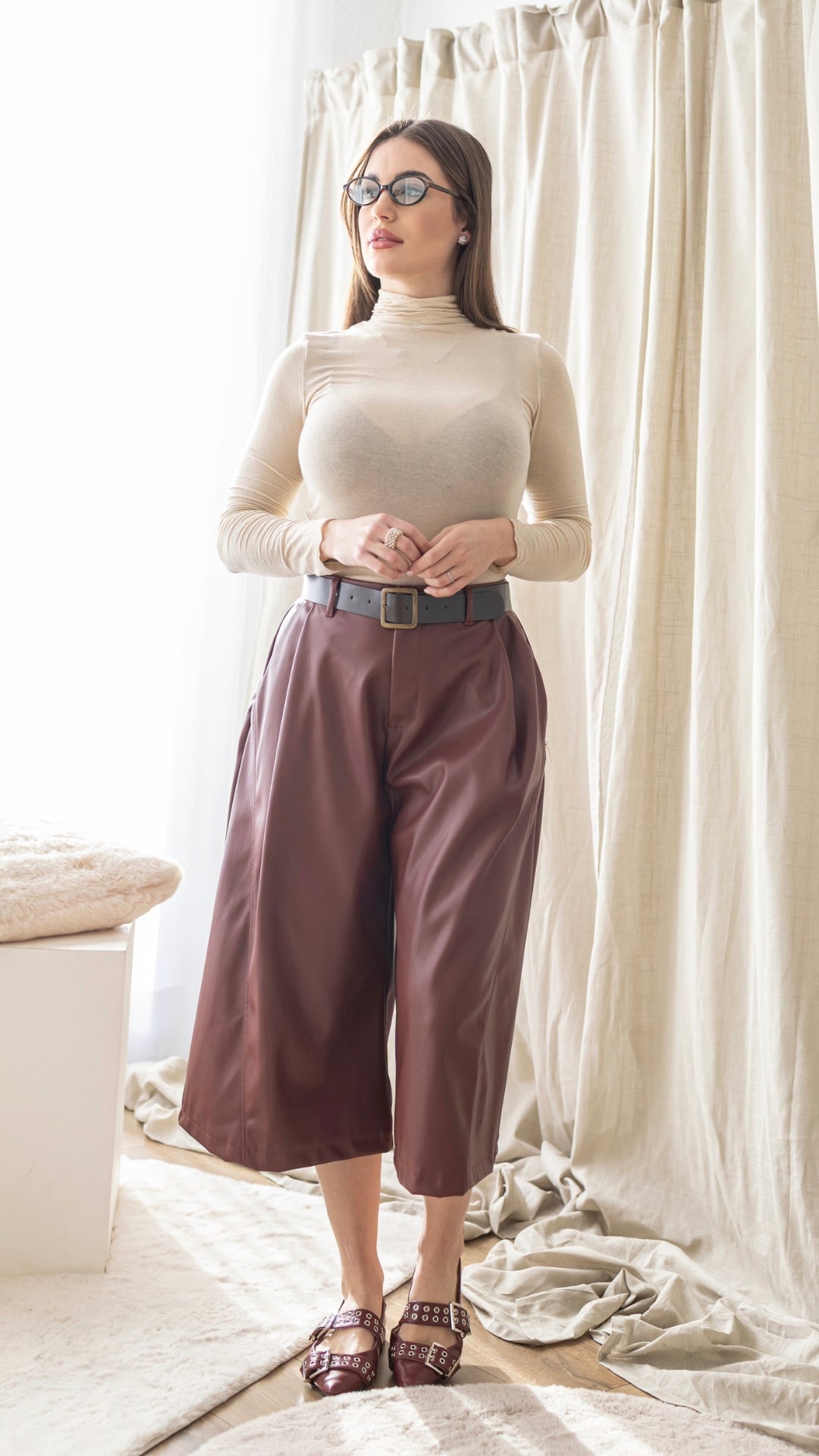 Maglia Velata Beige